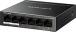 Mercusys MS106GP 6xGb stolový prepínač 4xPoE+
