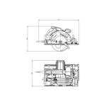 Metabo KS 55 FS Kotúčová píla