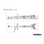 Metabo MA 36-18 LTX BL Q (601725850), bez batérie