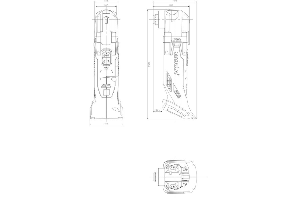 Metabo MT 18 LTX (613021840) bez batérie mB