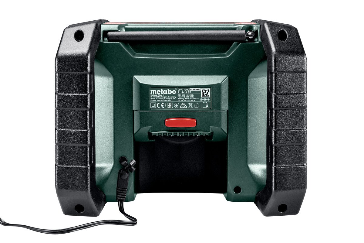 Metabo R 12-18 BT Akumulátorové stavebné rádio