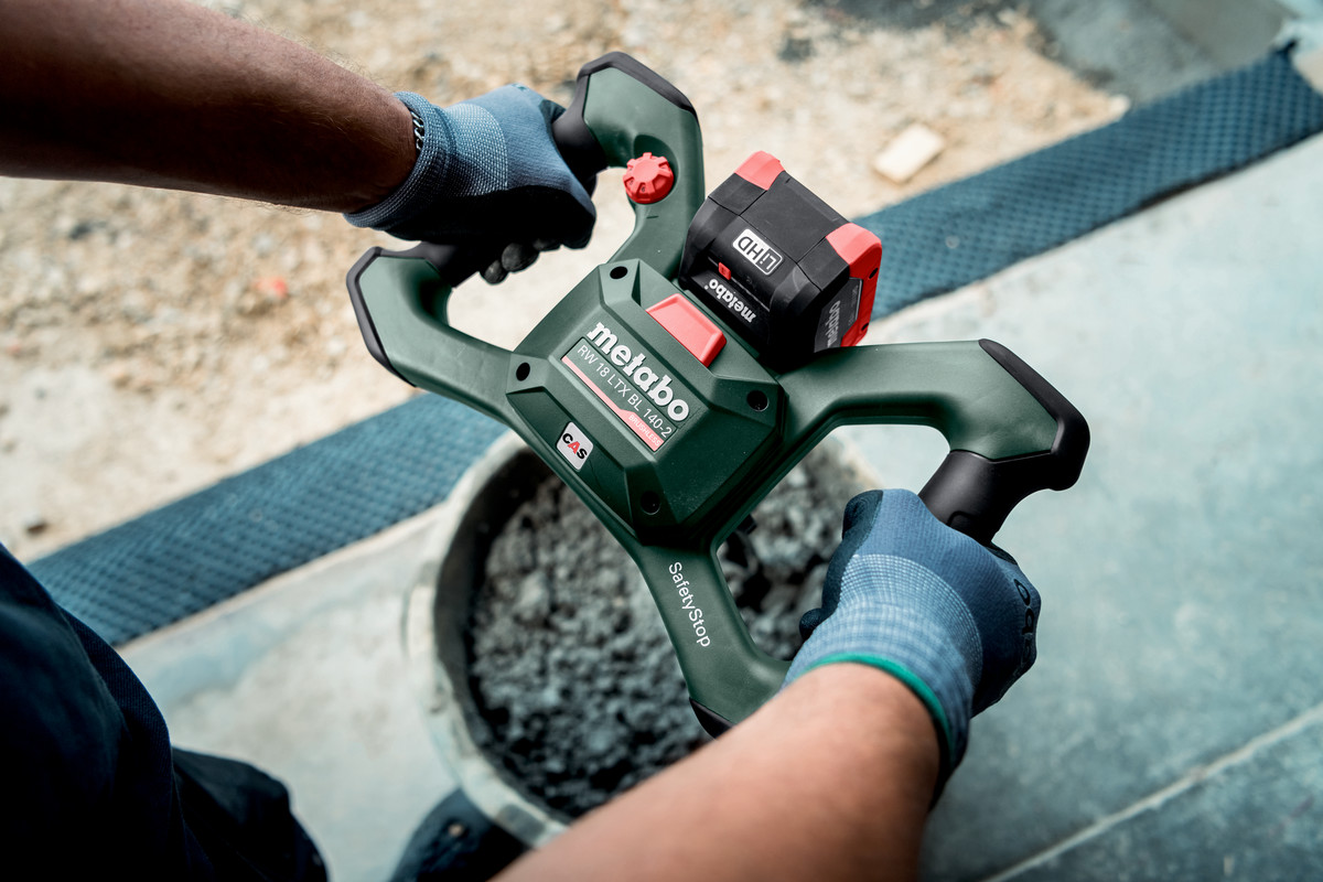 METABO RW 18 LTX BL 140-2 Aku míchadlo, bez aku (601165850)