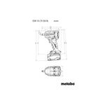 Metabo SSW 18 LTX 550 BL, metaBOX (602404840)