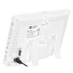 Meteostanica Solight, extra veľký farebný LCD displej, teplota, vlhkosť, tlak, RCC, nabíjanie cez USB, biela