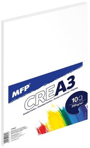 MFP Čtvrtky na kreslení A3 10 listů 250g