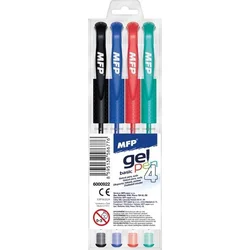 MFP Gelové pero set 4 ks GS1038-4