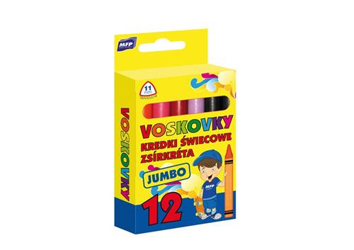 MFP Jumbo voskové vankúšiky 12 ks - trojuholníkové