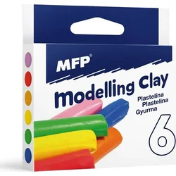 MFP Modelovací hmota 6 ks barev 100g