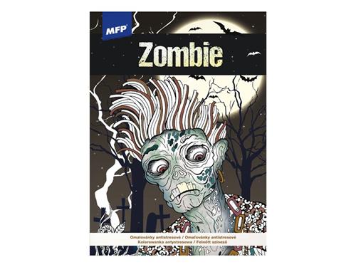MFP Omaľovánka proti stresu Zombie 210x290mm/32s