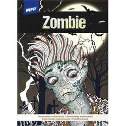 MFP Omalovánky antistresové Zombie 210x290mm/32s