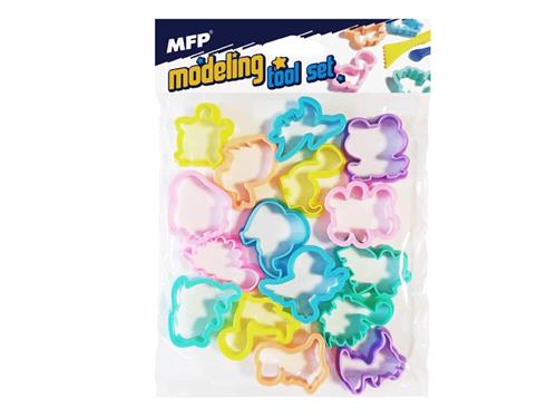 MFP Plastové formičky na zvieratá 16ks