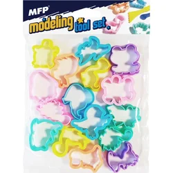 MFP Plastové formičky na zvieratá 16ks