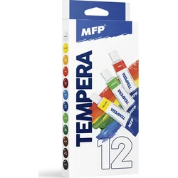 MFP Temperové farby sada 12 ks 12ml