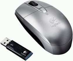 MG LOGITECH V200 Cordless Notebook Mouse, USB