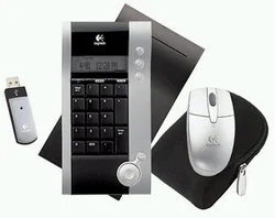 MG LOGITECH V250 - bezdrátová myš a numerická klávesnice MediaPad pro notebooky