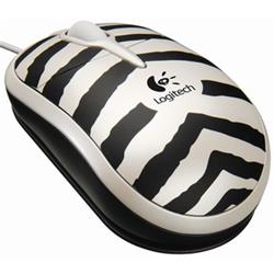 MG LOGITECH Zebra Mouse, USB, optická, vhodná pro děti