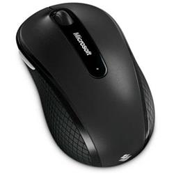 Microsoft myš Wireless Mobile Mouse 4000 BlueTrack, black, bezdrátová pro notebooky, Retail