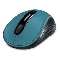 Microsoft myš Wireless Mobile Mouse 4000 BlueTrack, blue, bezdrátová pro notebooky, Retail