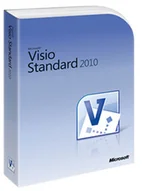 Microsoft Visio Std 2010 32-bit/x64 English DVD 