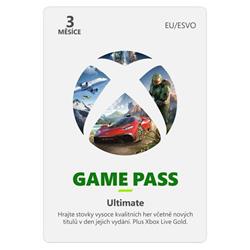 Microsoft Xbox Game Pass Ultimate - 3 měsíce ESD (EU)