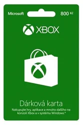 Microsoft Xbox Live Dárková karta v hodnotě 800 Kč (K4W-03077)