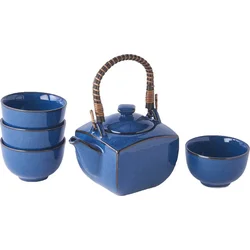 MIJ Čajový set Blue Pot, 5 ks