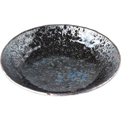 MIJ Velká mělká mísa Black Pearl 24 cm, 1 l 
