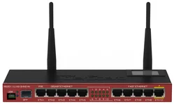 MIKROTIK RB2011UiAS-2HnD-IN - Huby, repeatery,  routery atd