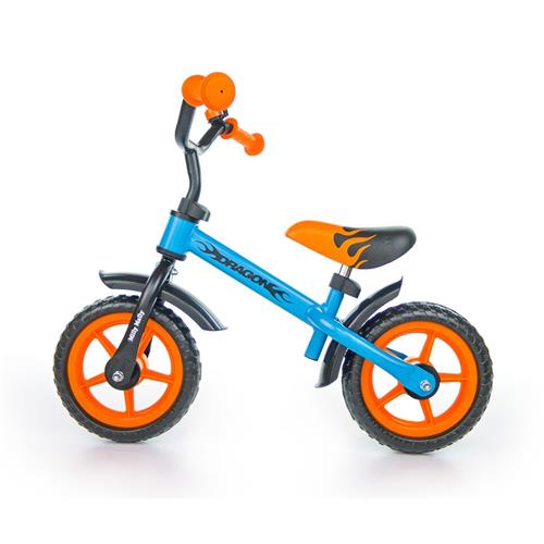 Milly Mally Detský bicykel Dragon orange-blue