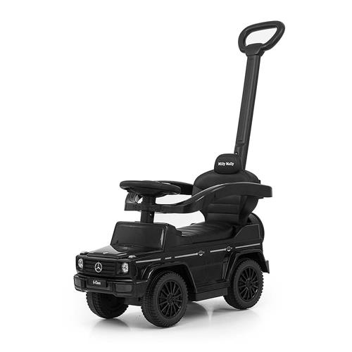 Milly Mally Scooter s vodiacou tyčou MERCEDES G350d čierna