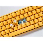 Mini herná klávesnica Ducky One 3 Yellow, RGB LED - MX-Red (USA)
