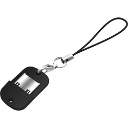 Miniatúrny adaptér microUSB OTG FIXED pre mobilné telefóny a tablety s puzdrom, USB 2.0, čierny