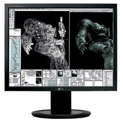 MO LG 20" LCD L2000C-BF, Height&Pivot f-Engine DVI Black 8ms
