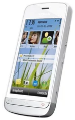 Mobilní telefon Nokia C5-03 White Illuvia