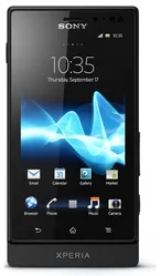 Mobilní telefon SONY Xperia sola (MT27) Black