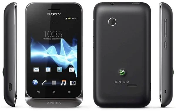 Mobilní telefon SONY Xperia tipo dual Serene Black