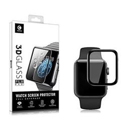 Mocolo 3D Tvrzené Sklo pro Apple iWatch 1,2,3,4 38mm - Black - černé okraje 2447706 - Tablety - příslušenství