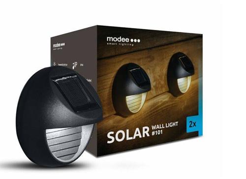 Modee LED solárne nástenné svietidlo ML-WS101 (2ks)