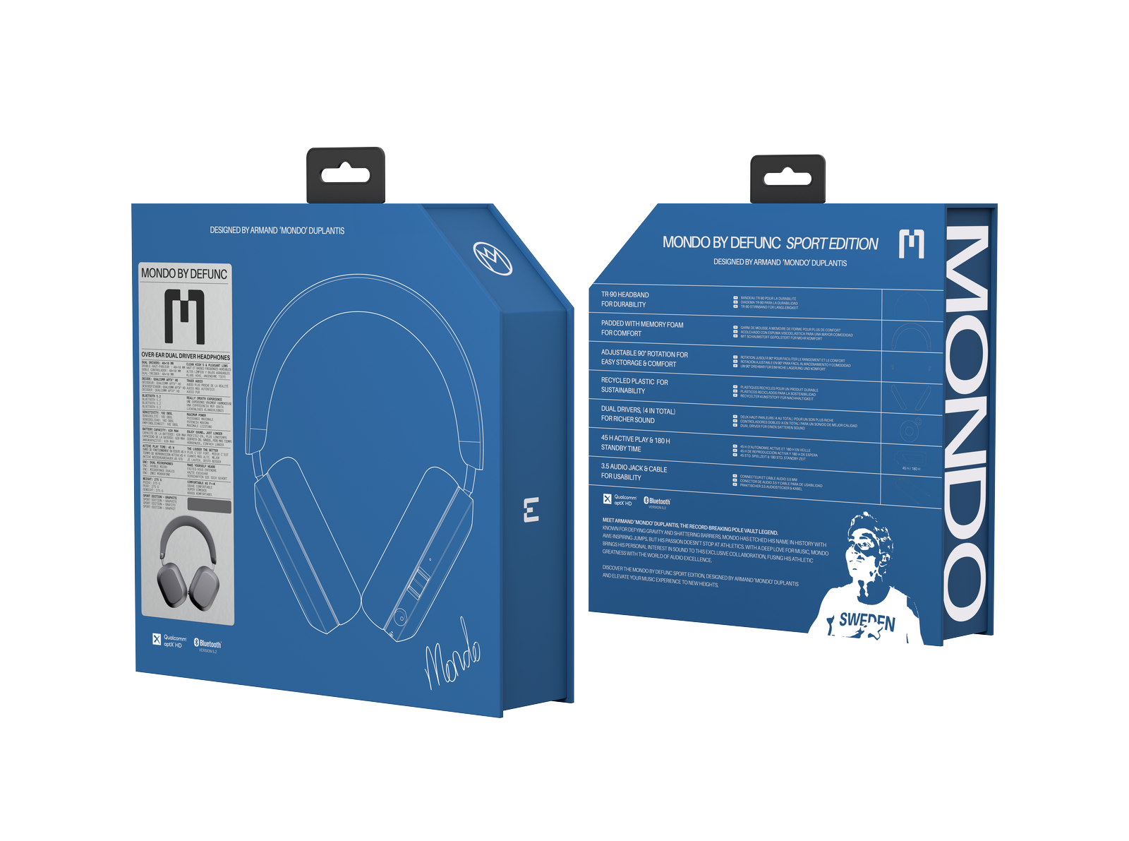 MONDO Over-Ear Headphones Sport ed. (Graphite)