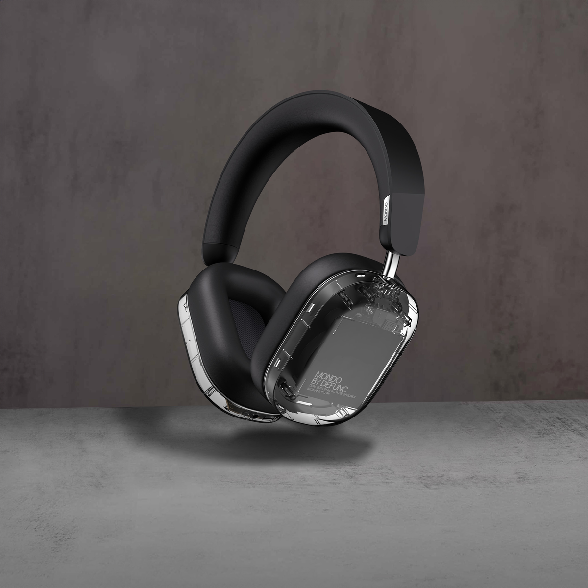 MONDO Over-Ear Headphones (Transparent)