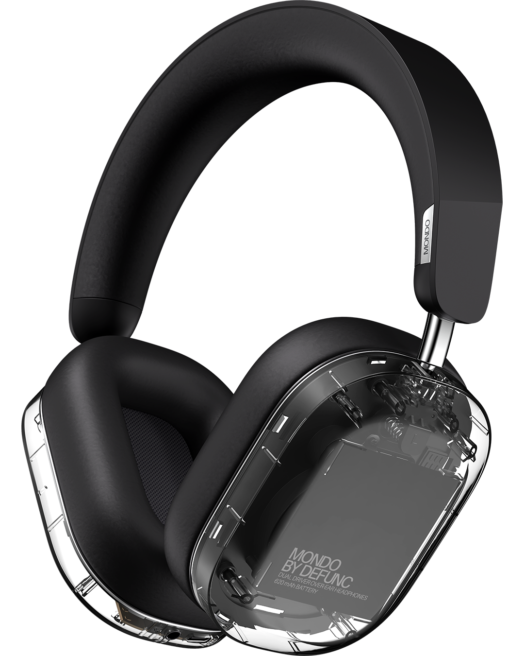 MONDO Over-Ear Headphones (Transparent)