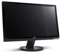 Monitor ACER P195HQb 18,5" LCD 1366×768, 20000:1, 300cd/m2, 5MS, BLACK, lesklý