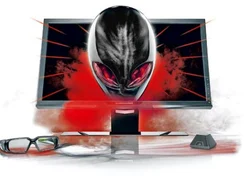 Monitor Dell Alienware 23" LED AW2310 16:9/1920x1080/1000:1/3ms/3D/DVI/HDMI/USB/TN/cerny/3 roky on-site