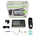 Monitor EVOLVEO DoorPhone W7 strieborný