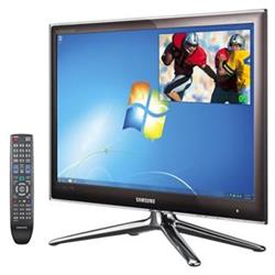 Monitor s TV Samsung FX2490HD 24" LED 16:9, 1920x1080, DVB-T/C tuner, VGA, DVI, HDMI, 5ms, lesklá černá