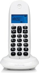 Motorola C1001CB+ White - Blokovanie hovorov - Hands Free - Podsvietená obrazovka