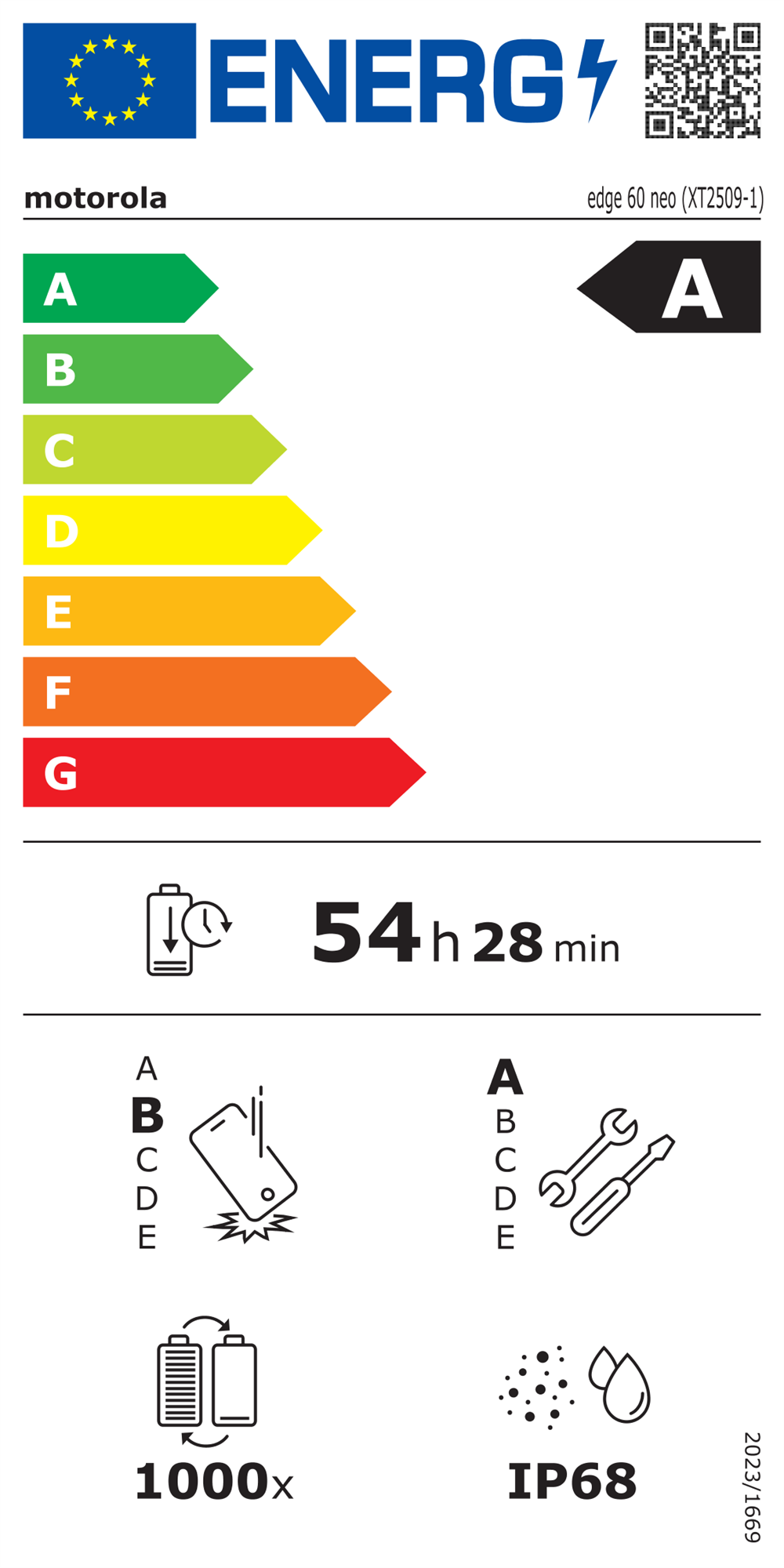 Motorola EDGE 60 Neo 12+256 GB PANTONE Grisaille