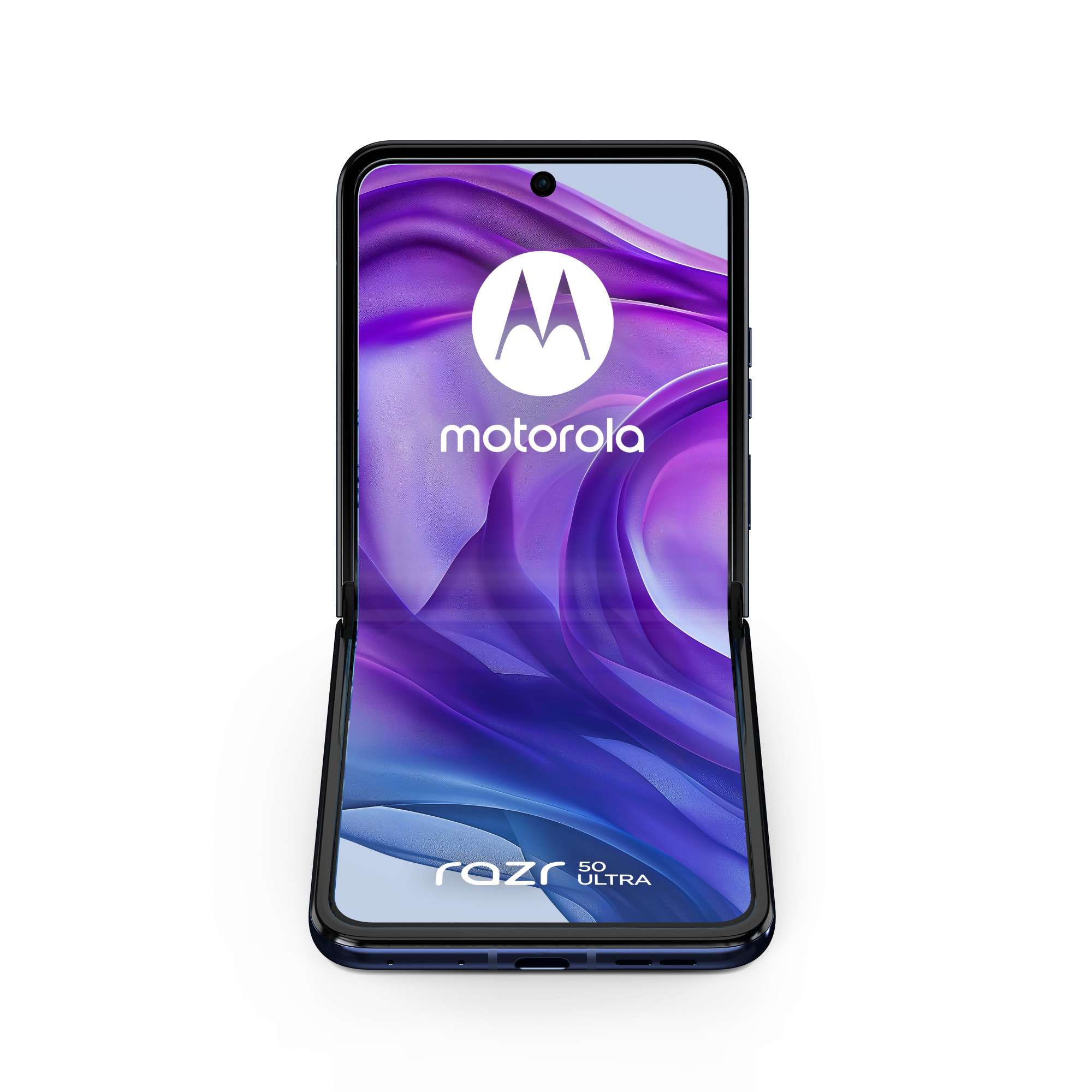 Motorola Razr 50 Ultra v odtieni Midnight Blue