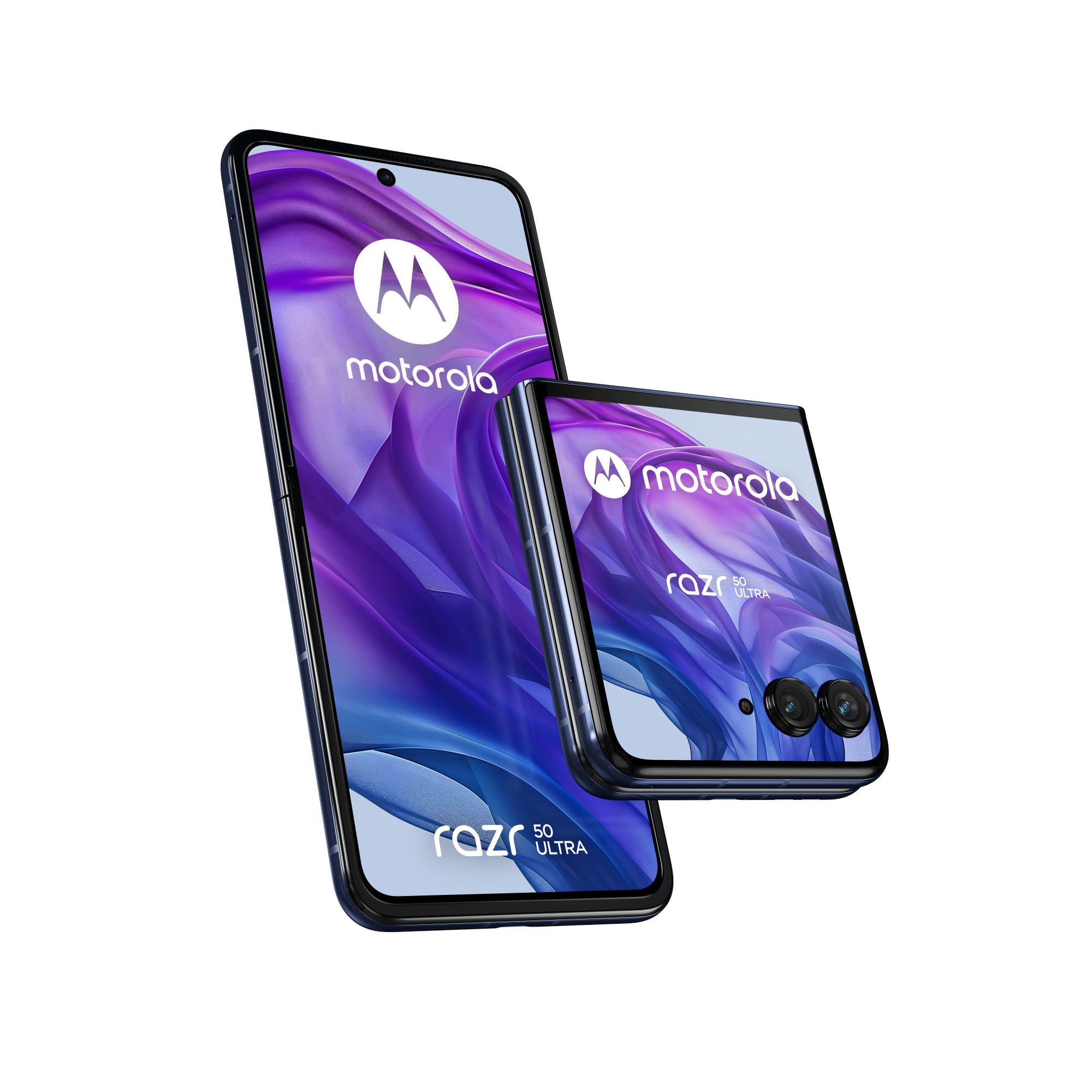 Motorola Razr 50 Ultra v odtieni Midnight Blue