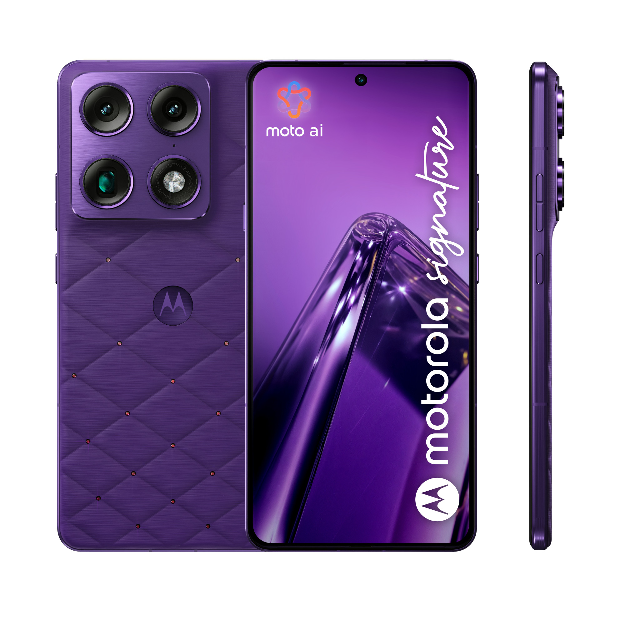 Motorola Signature Crystals by Swarovski PANTONE Violet Indigo